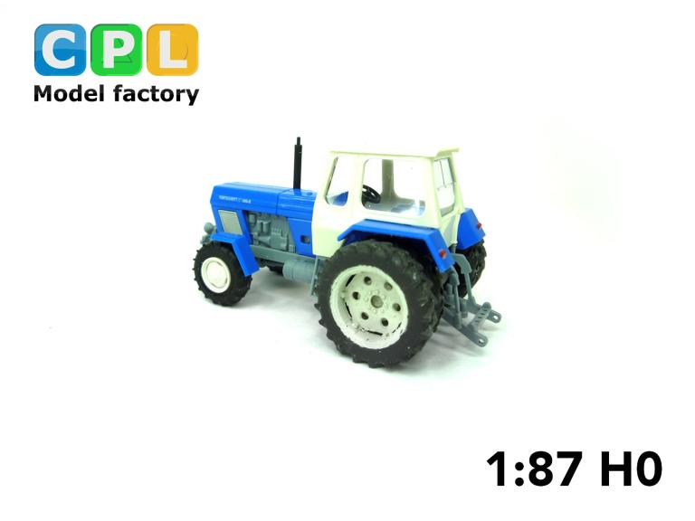 Preview: Traktor ZT 303 blau Doppelbereifung